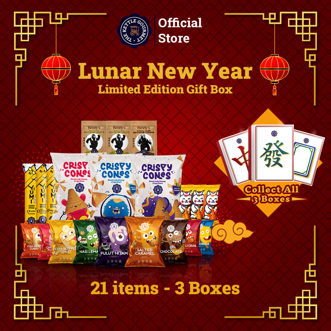 The Kettle Gourmet Mahjong Prosperity CNY Gift Set 麻将年丰礼盒 (21 items)