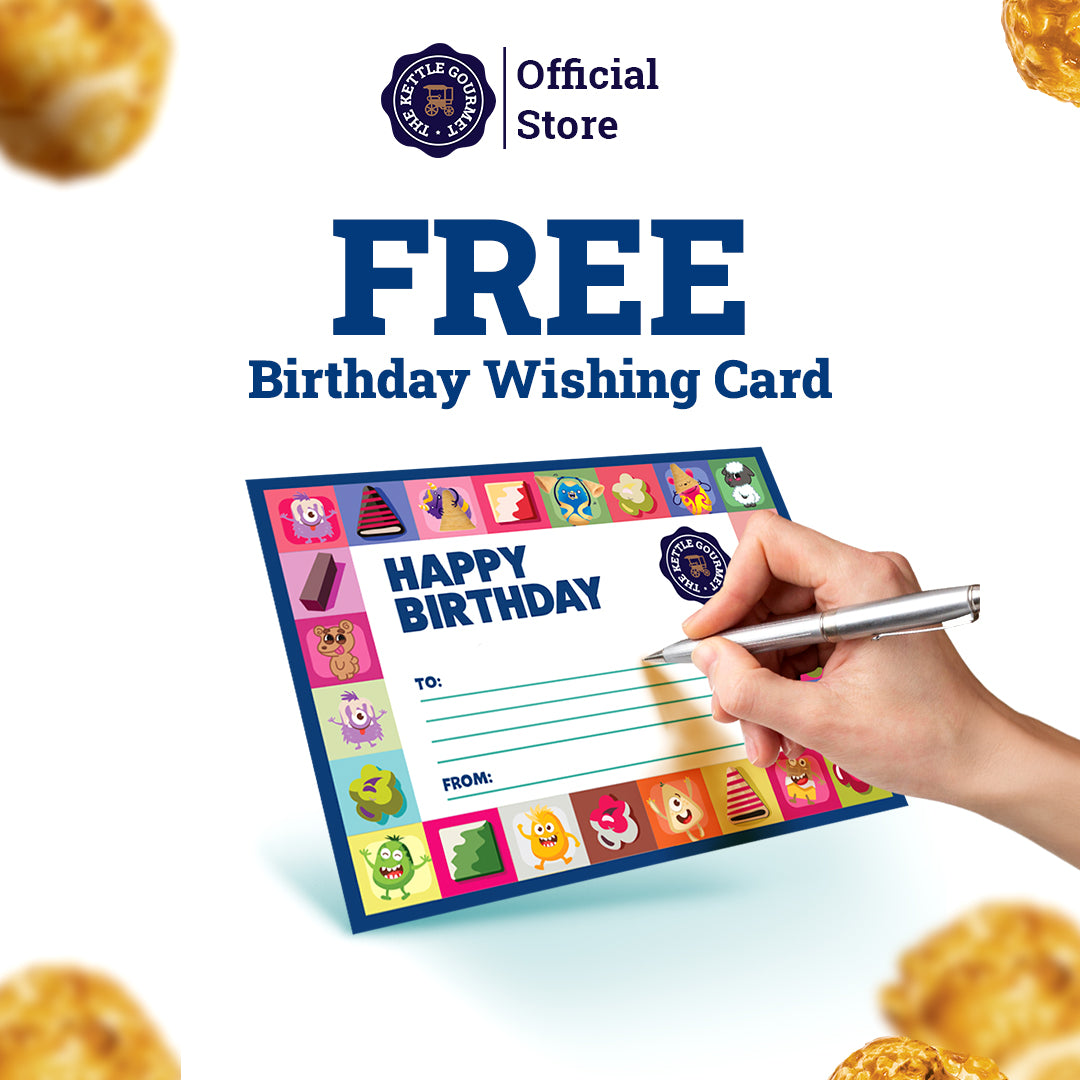 The Kettle Gourmet Happy Birthday Popcorn Gift Sets