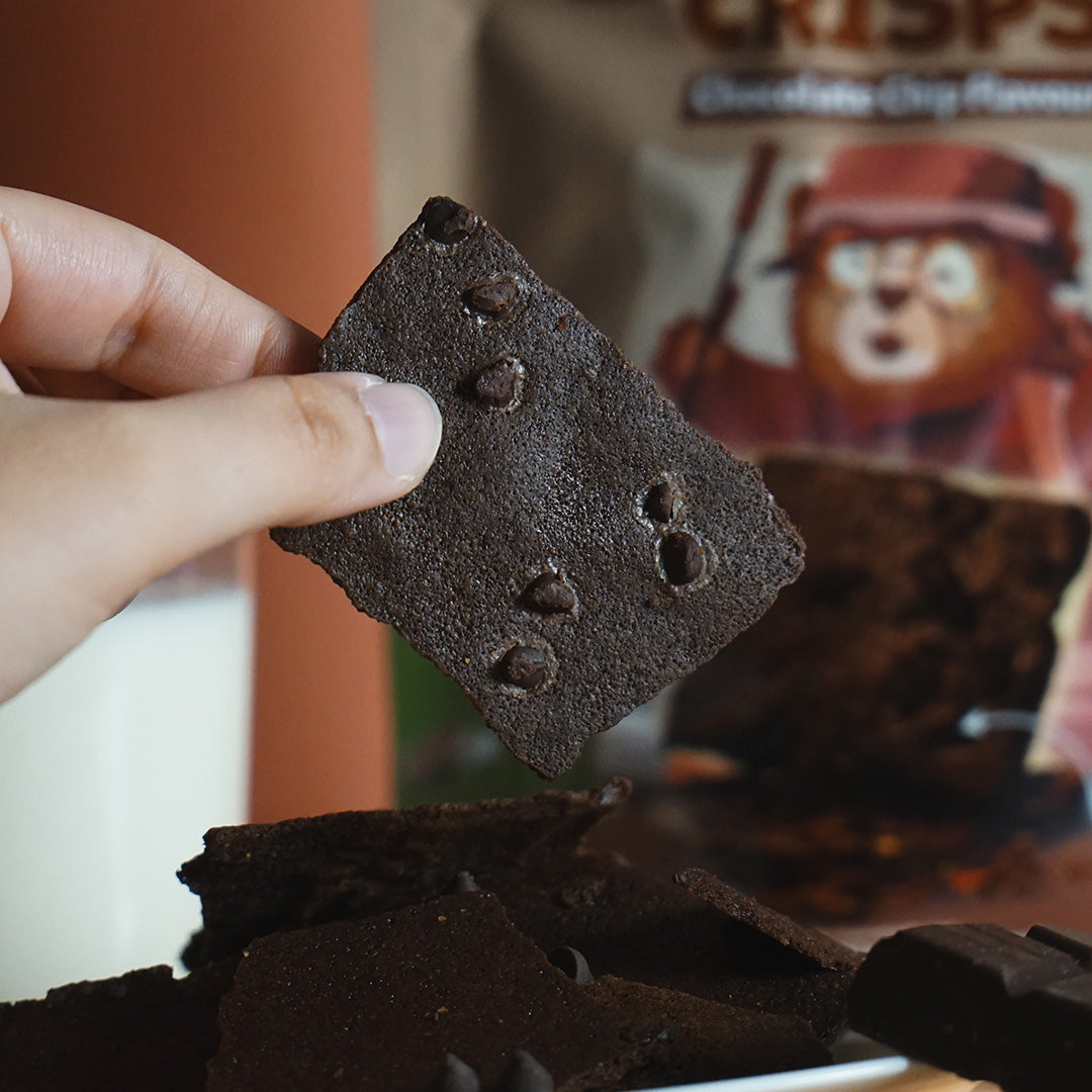 Bronys Brownie Crisps - Chocolate Chip Flavour
