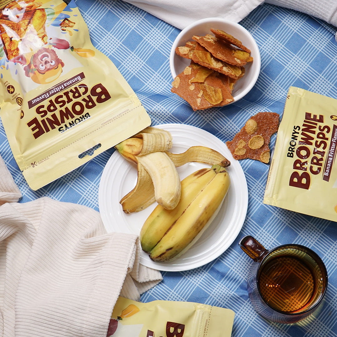 Bronys Brownie Crisps - Banana Fritter Flavour