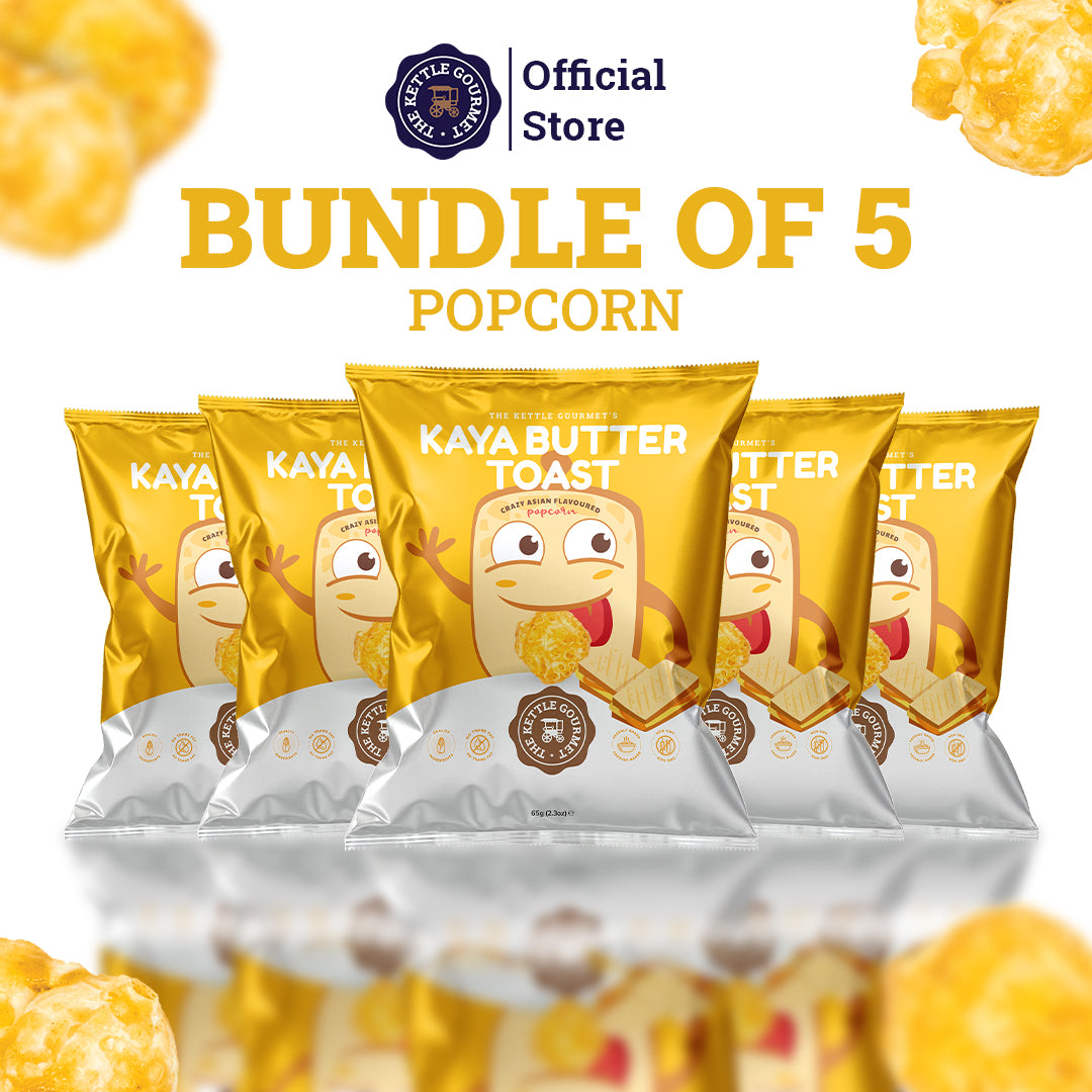 Flavoured Popcorn - Kaya Butter Toast