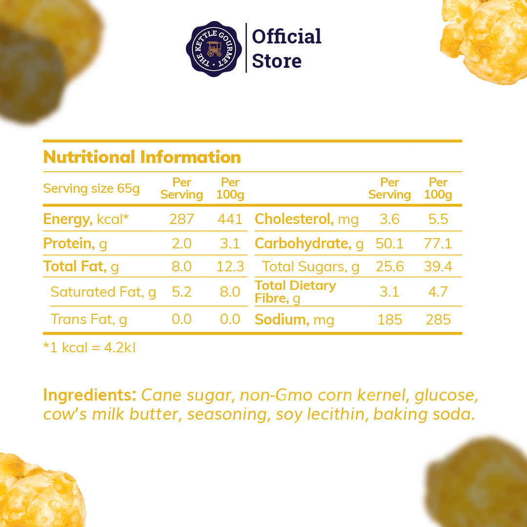 Flavoured Popcorn - Kaya Butter Toast