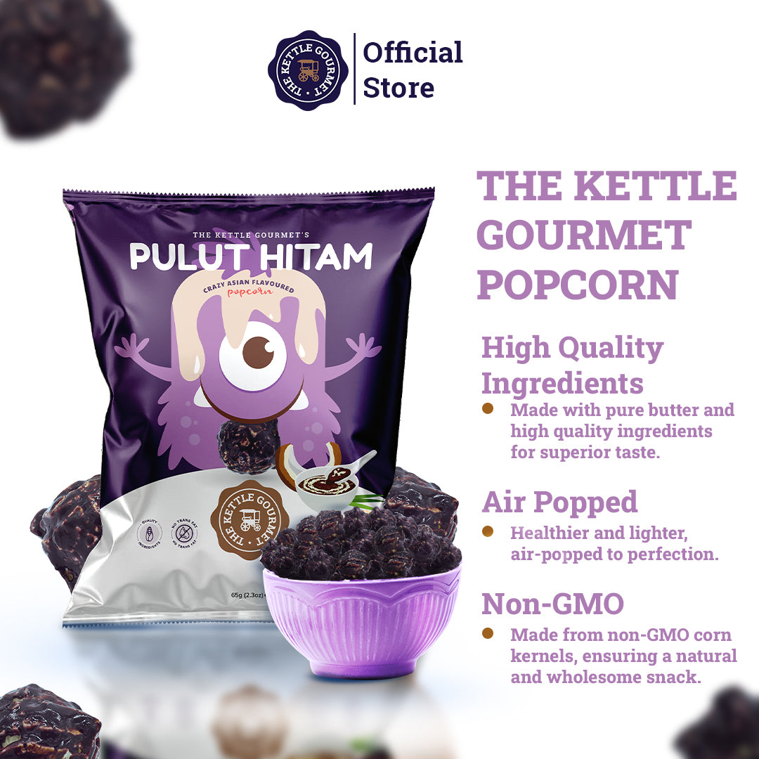 Flavoured Popcorn - Pulut Hitam