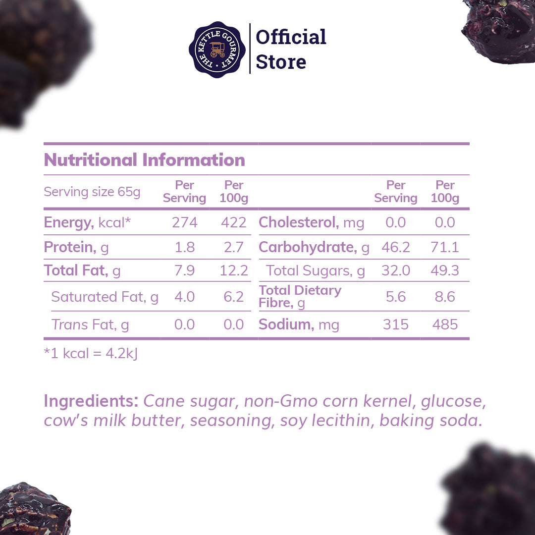 Flavoured Popcorn - Pulut Hitam