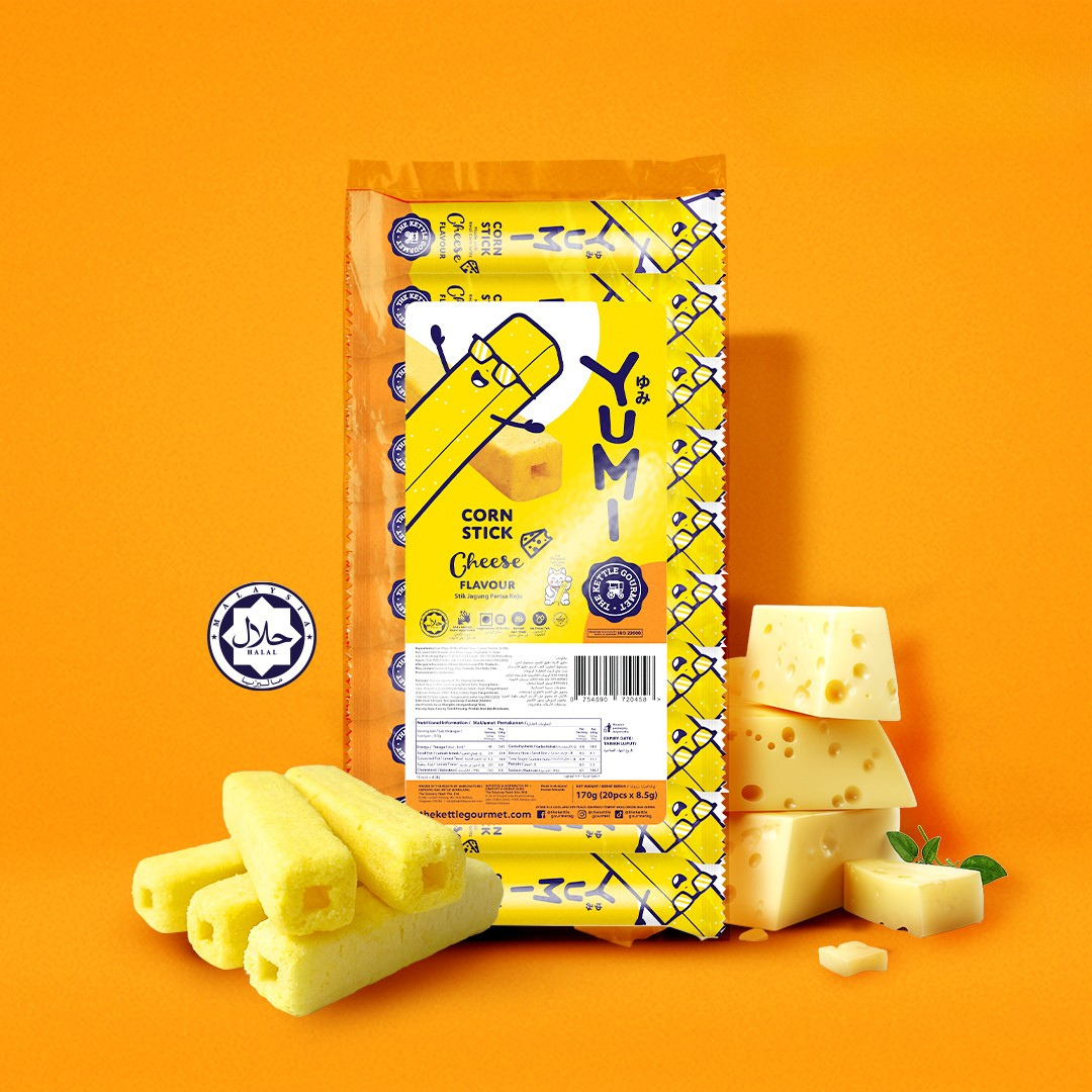 YUMI Cheese Corn Stick (Polybag)