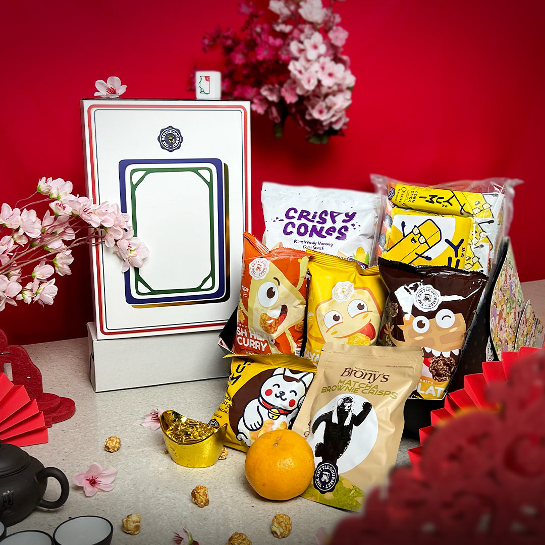 The Kettle Gourmet Mahjong Prosperity CNY Gift Set 麻将年丰礼盒 (21 items)