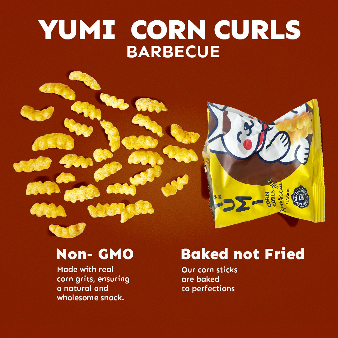 Yumi Assorted Flavour Corn Curls