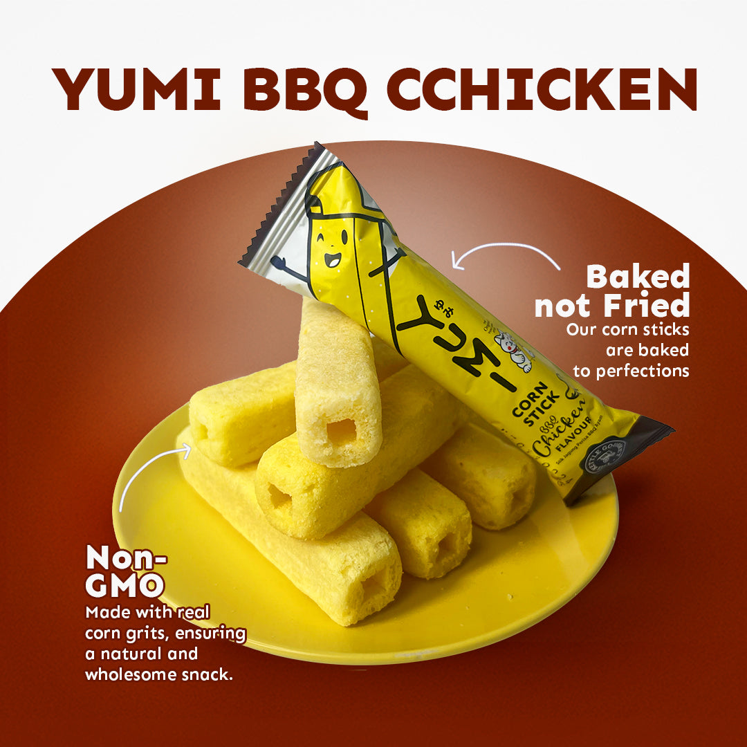YUMI BBQ Chicken Corn Stick (Polybag)