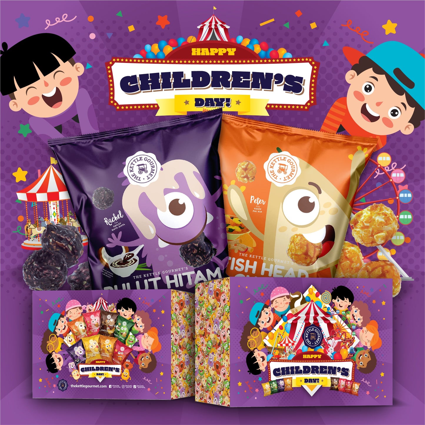 The Kettle Gourmet Children's Day Gift Set (Assortment of 8 x 30g)