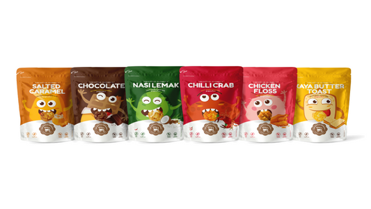 The Kettle Gourmet's Popcorn - featuring salted caramel nasi lemak and chilli crab