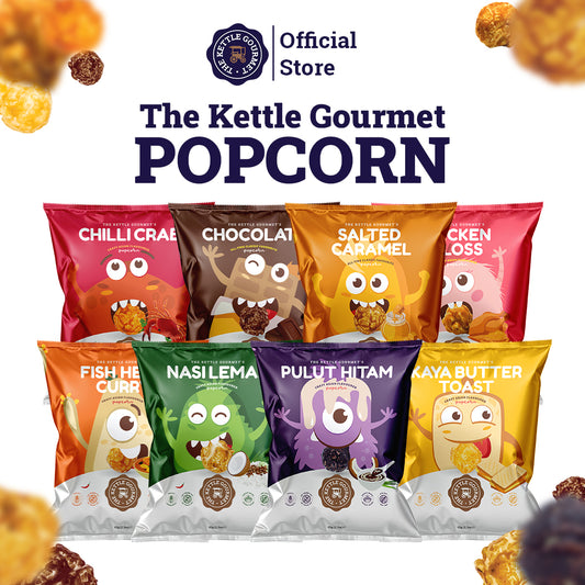7+ 1 Popcorn Bundle Set (8 Packs x 65g)