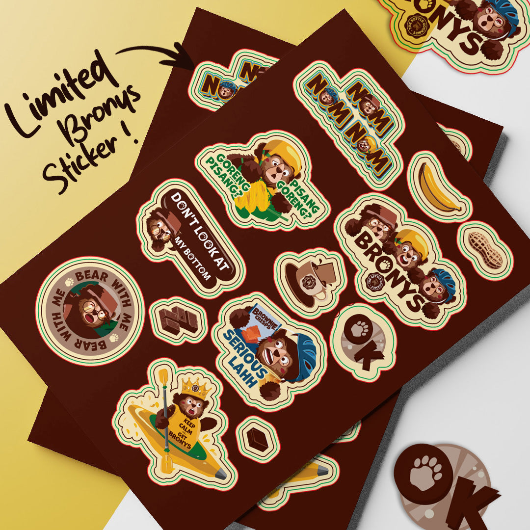 Bronys Brownie Crisps - Assorted Flavours Bundle (3 Packs x 108g)