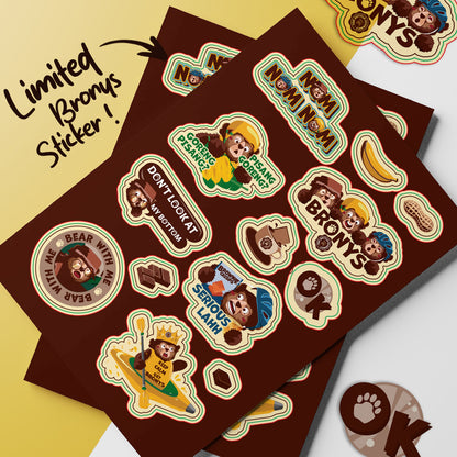 Bronys Brownie Crisps - Assorted Flavours Bundle (3 Packs x 108g)