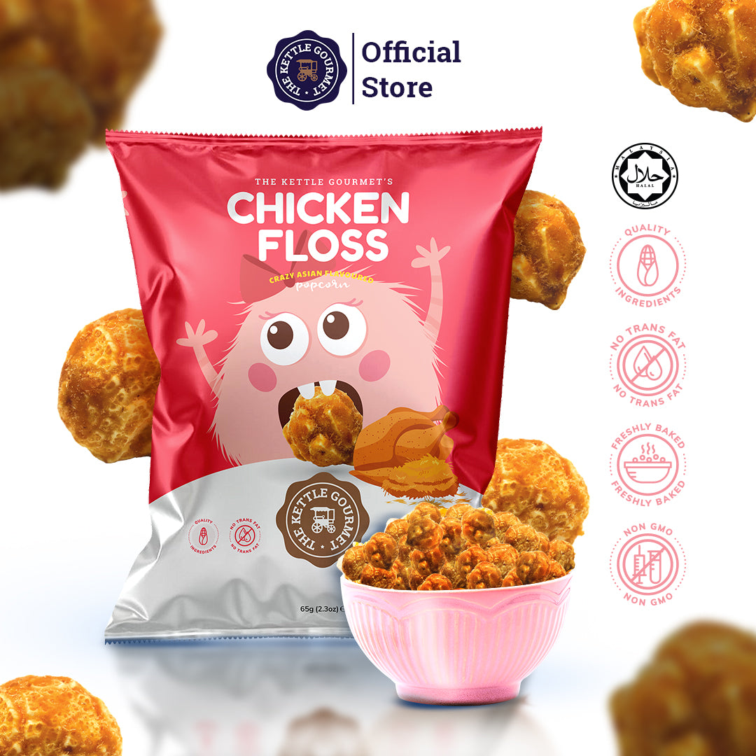 Flavoured Popcorn - Chicken Floss – The Kettle Gourmet MY