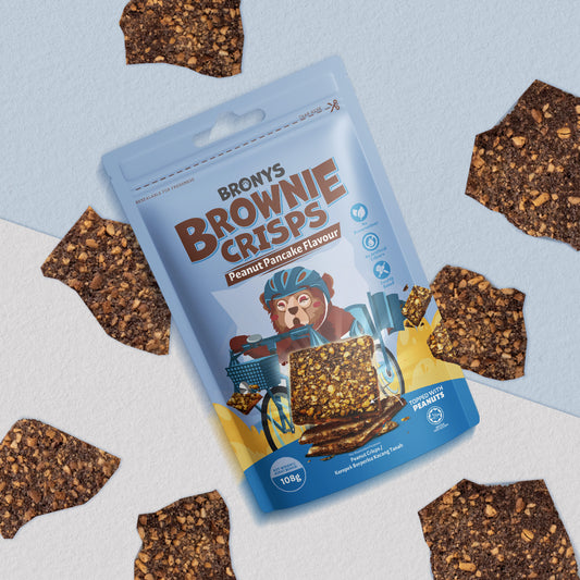Bronys Brownie Crisps - Peanut Pancake Flavour