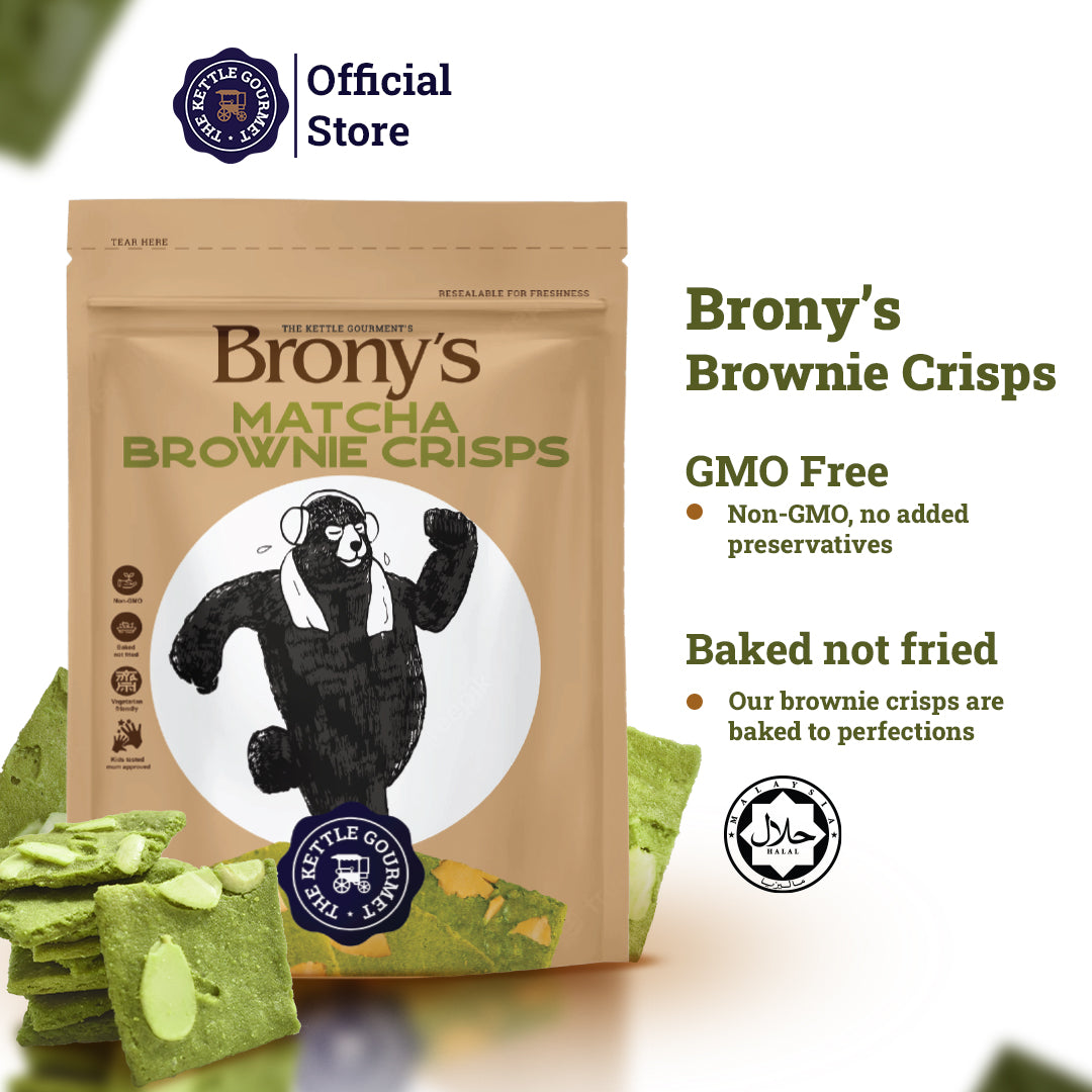 Brony's Matcha Brownie Crisps