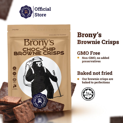 Brony's Brownie Crisps (Assortment of 2 x 35g)