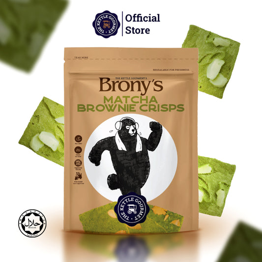 Brony's Matcha Brownie Crisps