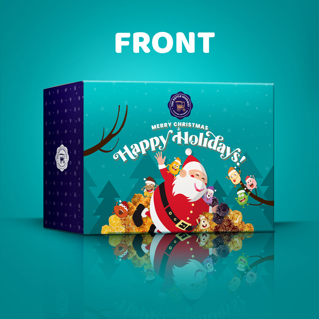 Christmas Popcorn Gift Box (Assortment of 8 packs x 30g)
