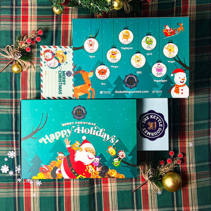 Christmas Popcorn Gift Box (Assortment of 8 packs x 30g)