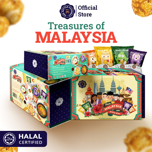 Treasures of Malaysia Popcorn Gift Box (4 packs x 65g)