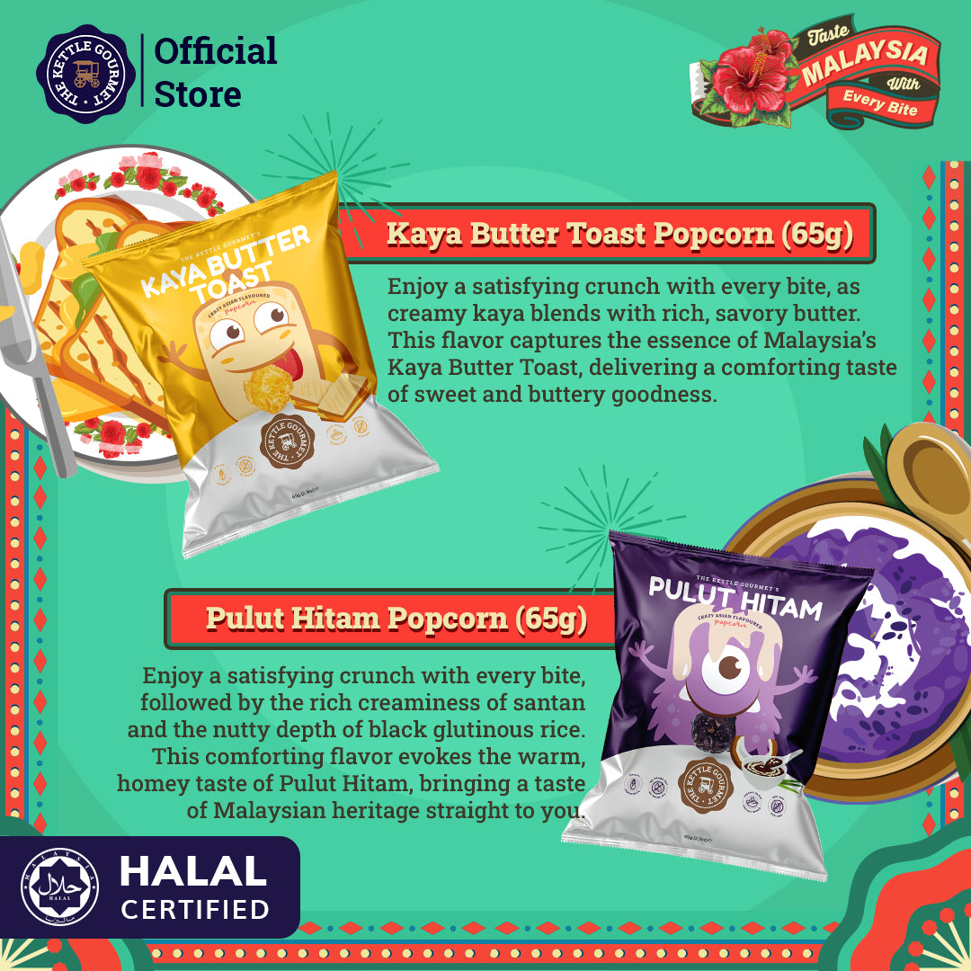 Treasures of Malaysia Popcorn Gift Box