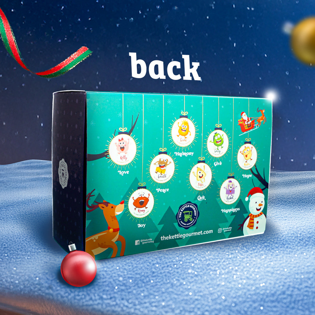 Christmas Popcorn Gift Box (Assortment of 8 packs x 30g)