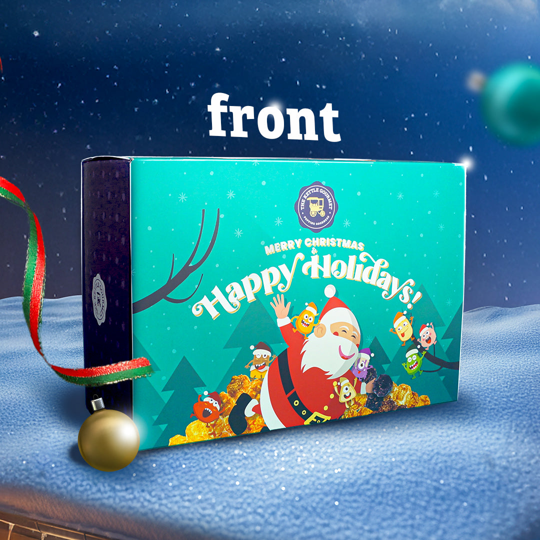 Christmas Popcorn Gift Box (Assortment of 8 packs x 30g)