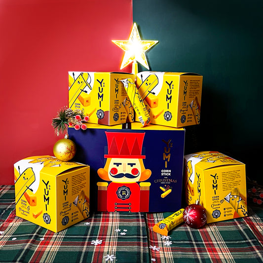 YUMI Christmas Gift Box [Bundle of 4 POP Boxes x 20 sticks]