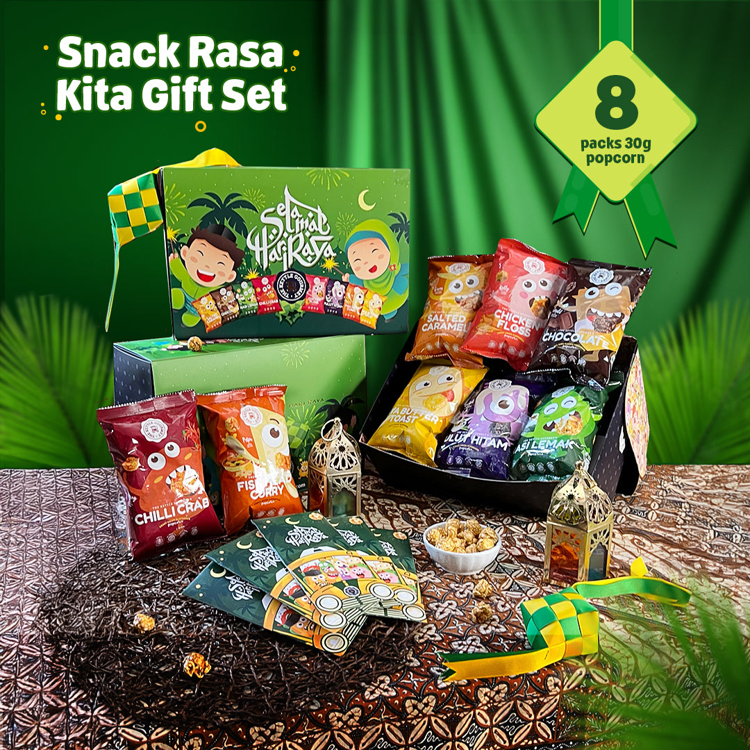 Snack Rasa Kita Gift Set (8 Popcorn Packs x 30g)