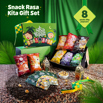 Snack Rasa Kita Gift Set (8 Popcorn Packs x 30g)