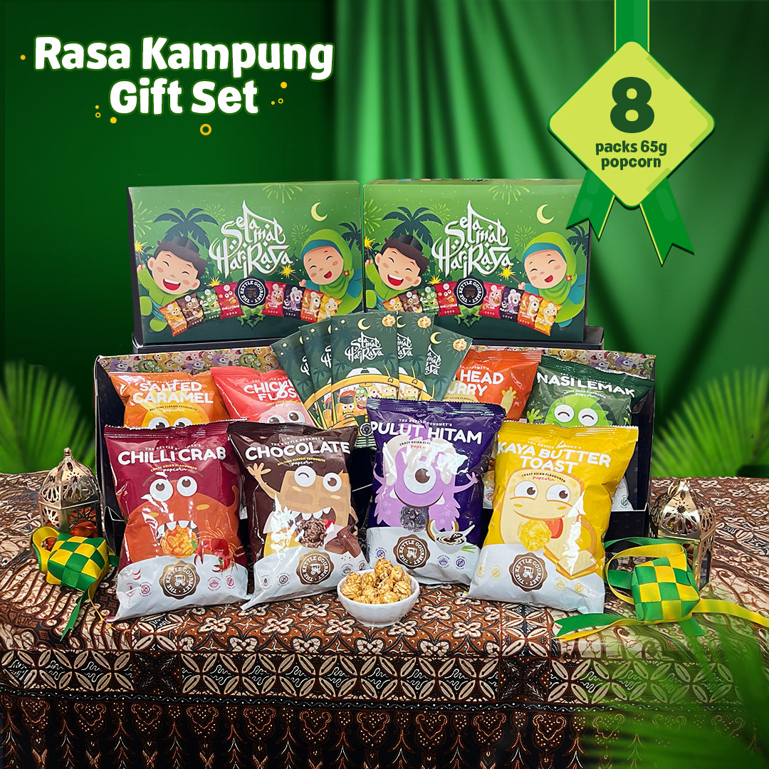 Rasa Kampung Gift Set (8 Packs Popcorn x 65g)