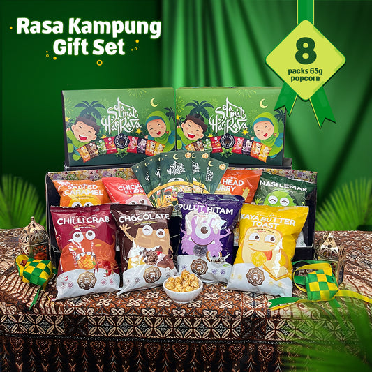 Rasa Kampung Gift Set (8 Packs Popcorn x 65g)