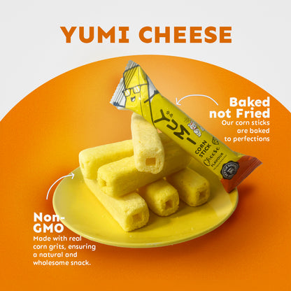 YUMI Cheese Corn Stick (Polybag)