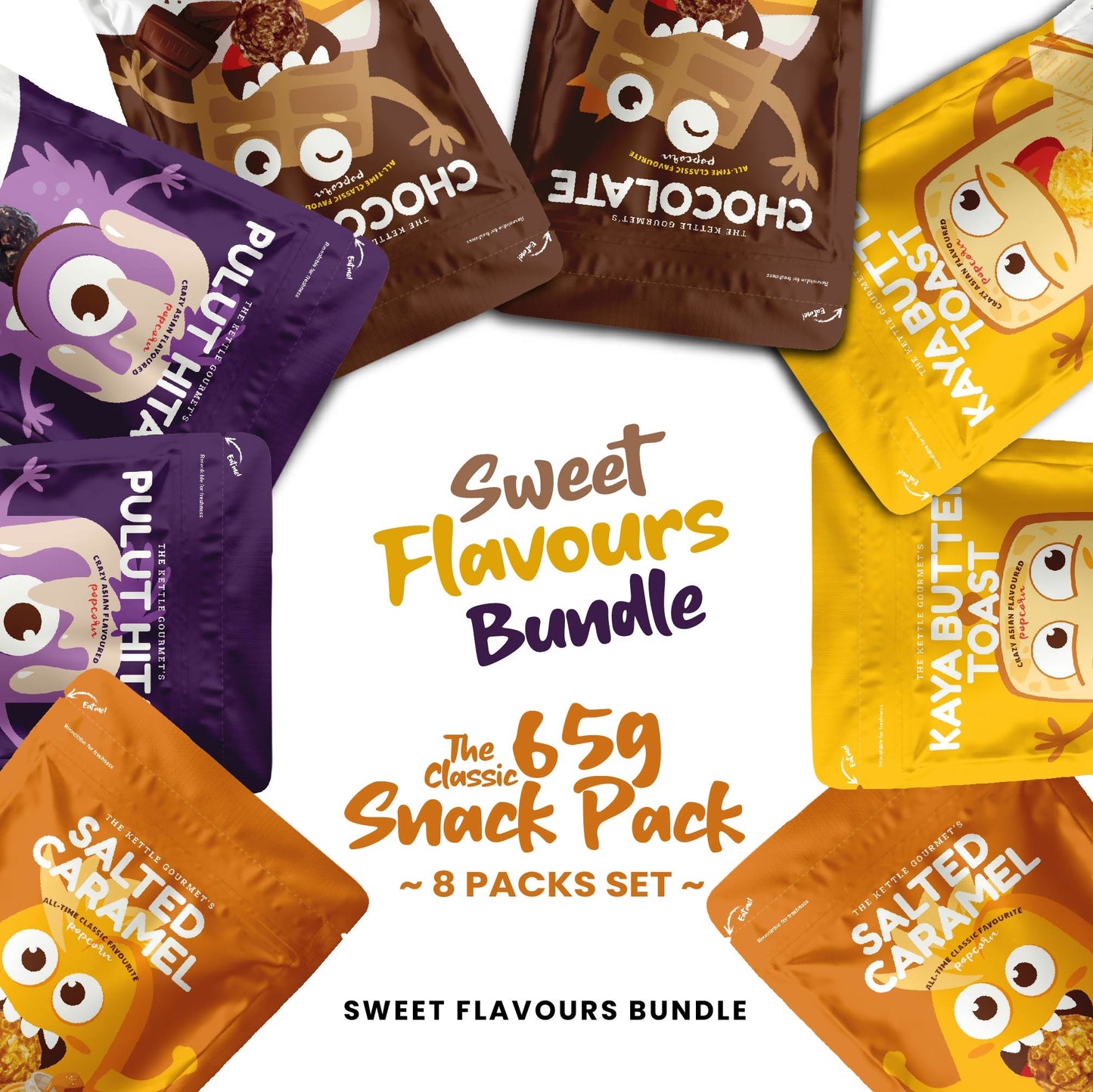 Sweet Flavours Popcorn Bundle