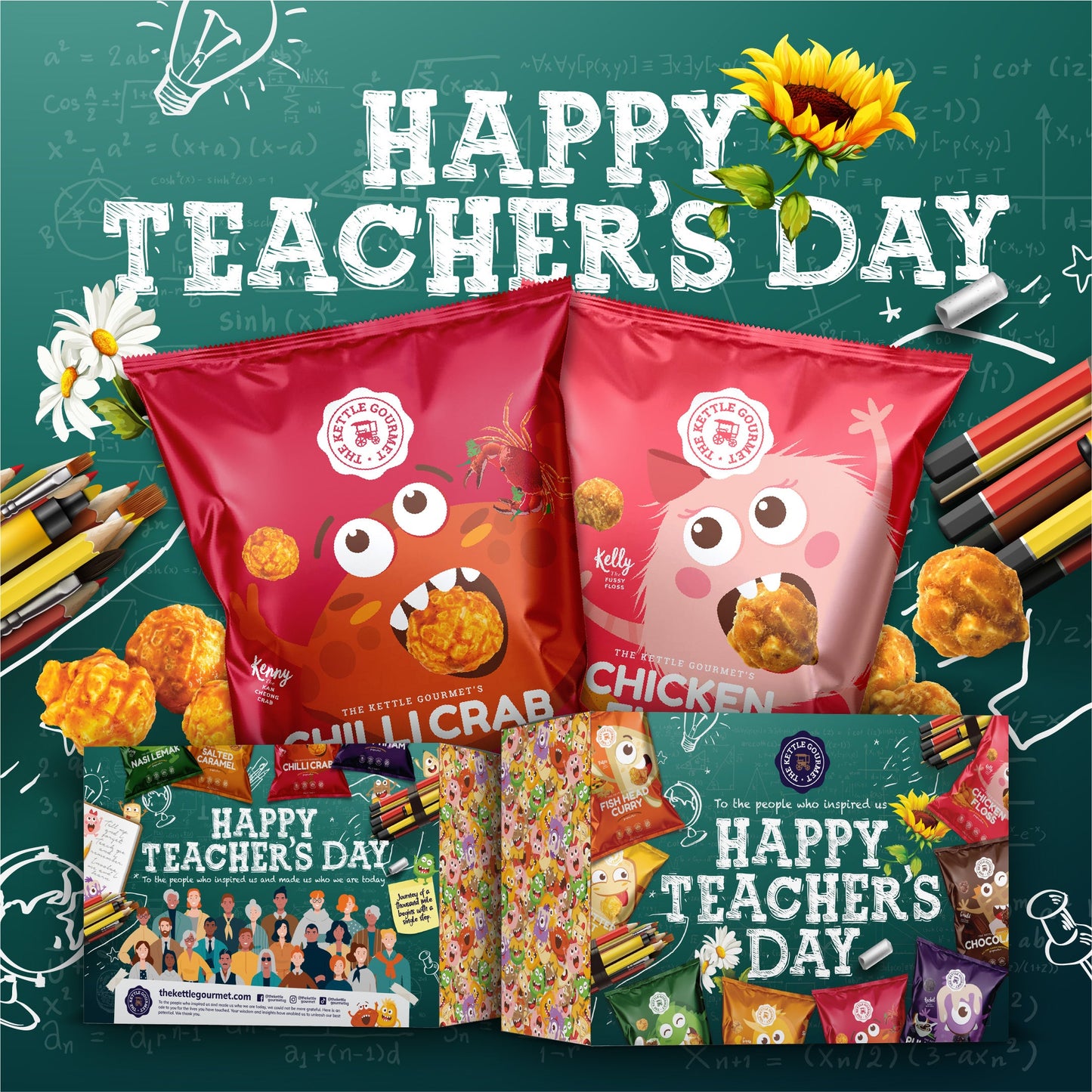 The Kettle Gourmet Teacher's Day Gift Set (Assortment of 8 x 30g)