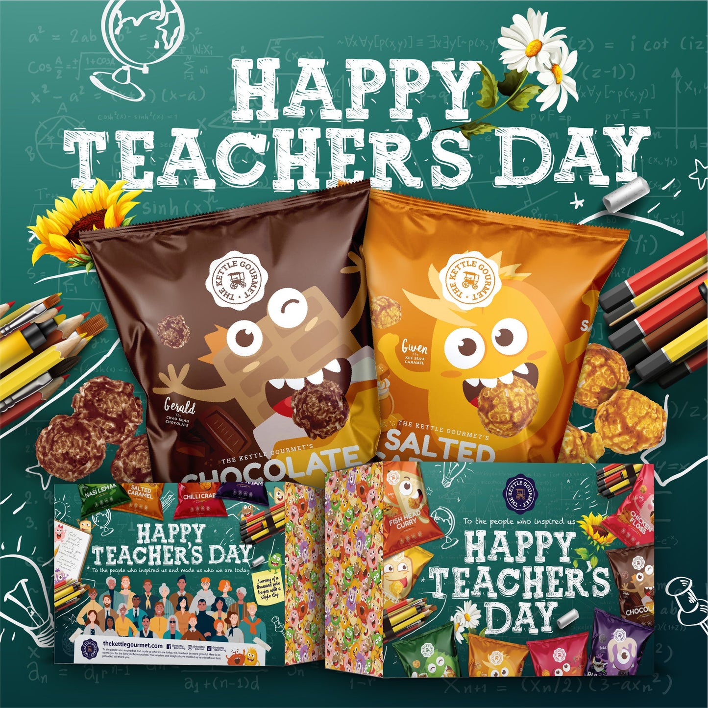 The Kettle Gourmet Teacher's Day Gift Set (Assortment of 8 x 30g)