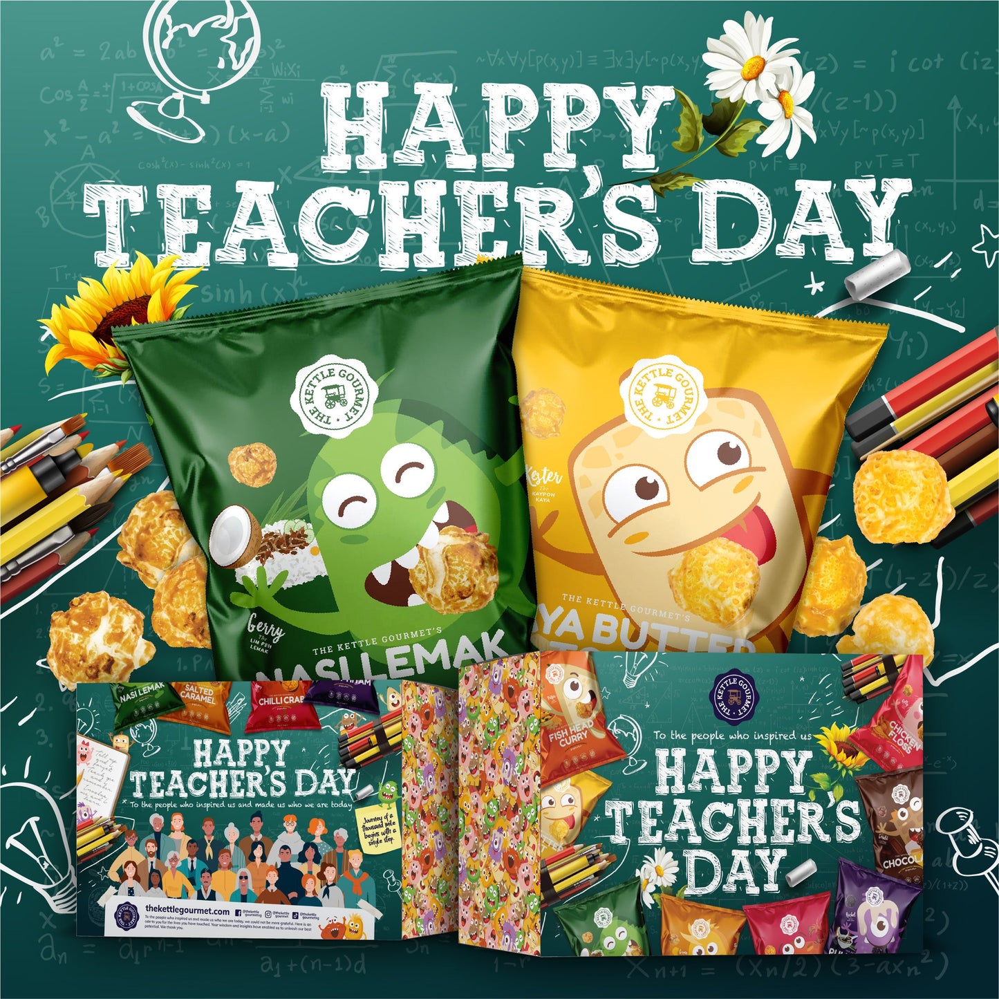 The Kettle Gourmet Teacher's Day Gift Set (Assortment of 8 x 30g)