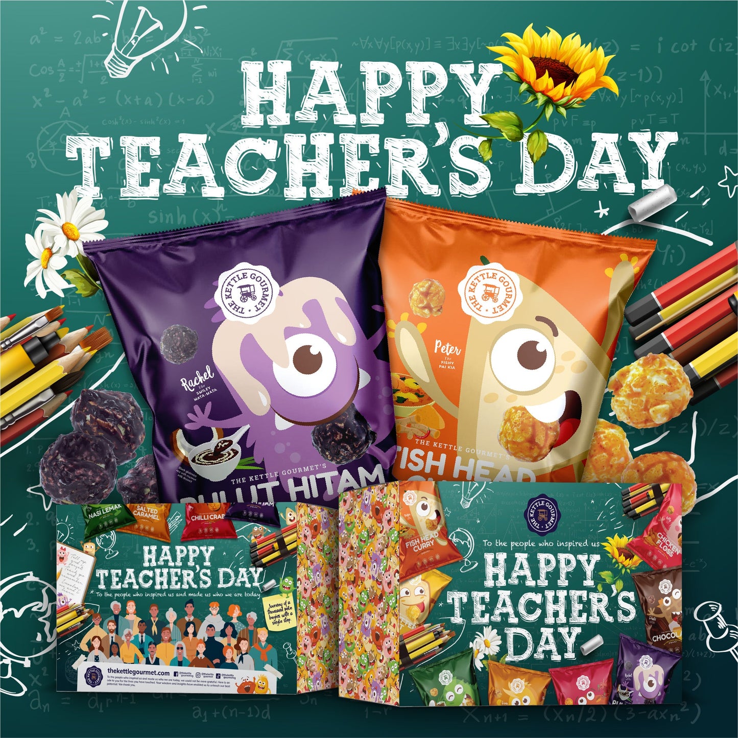 The Kettle Gourmet Teacher's Day Gift Set (Assortment of 8 x 30g)
