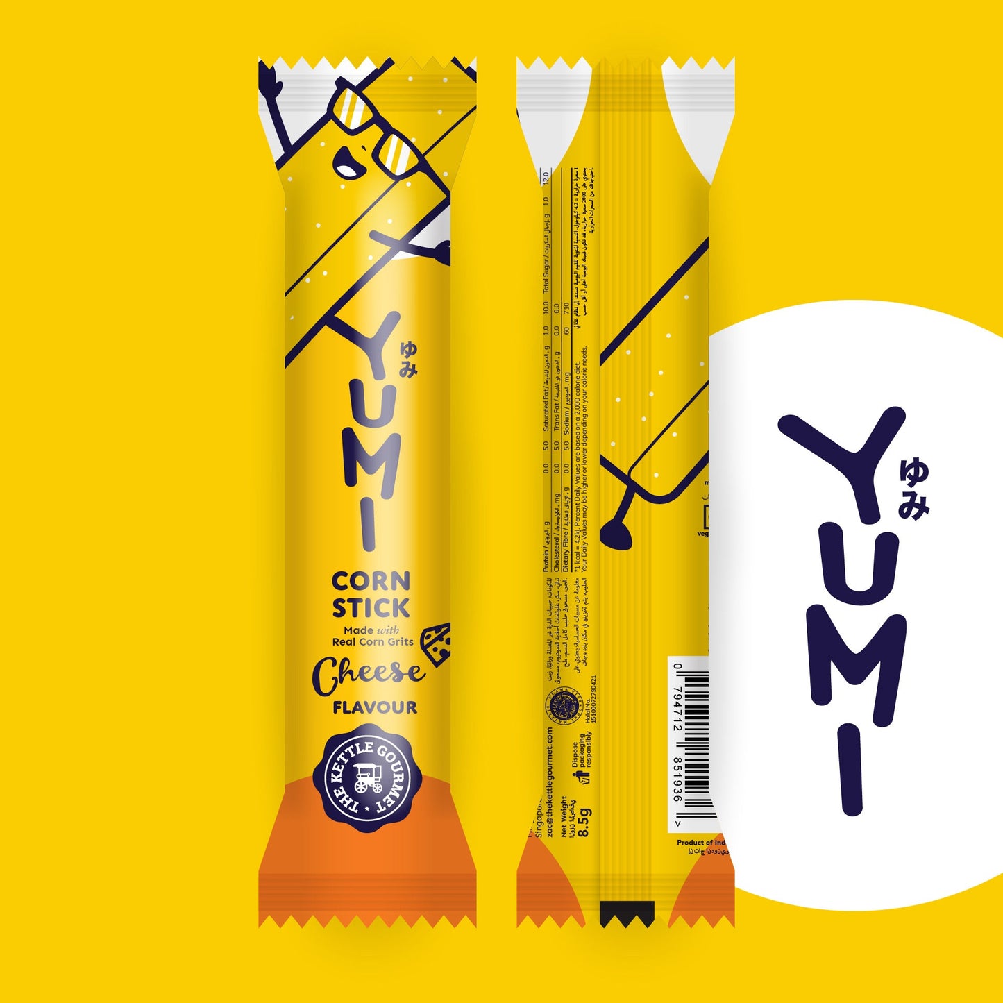 YUMI Corn Stick x TKG Popcorn Mystery Bundle (2 YUMI Polybags + 4 Random Packs of 65g Popcorn)