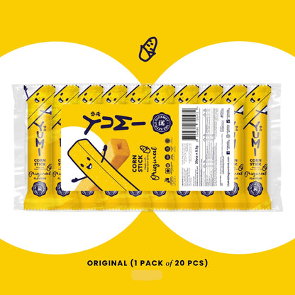 YUMI Corn Stick x TKG Popcorn Mystery Bundle (2 YUMI Polybags + 4 Random Packs of 65g Popcorn)